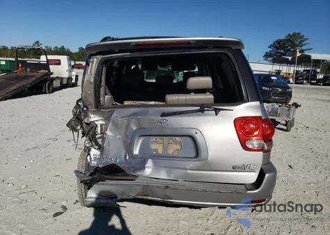 2006 Toyota Sequoia Sr5 z USA, uszkodzony, nr VIN 5TDZT34A66S277468